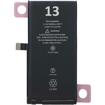 Batterie pour iPhone 13 3227 mAh Batterie de Remplacement Polymère Li-ION Batterie pour iPhone 13 avec Kit d'Outils de Remplacement